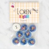 Biomak Loren Crafts 8li Balık Düğme - 1180