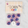 Biomak Loren Crafts 8li Balık Düğme - 1186