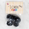 Biomak Loren Crafts 8li Düğme Gri - 1129