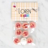 Biomak Loren Crafts 8li Emzik Düğme - 1006