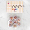 Biomak Loren Crafts 8li Emzik Düğme - 1009