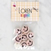 Biomak Loren Crafts 8li Gülen Yüz Düğme - 1026