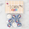 Biomak Loren Crafts 8li Kedi Düğme - 1068
