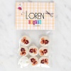 Biomak Loren Crafts 8li Ördek Düğme - 1201