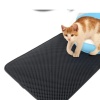Biomak® Elekli Kedi Tuvalet Önü Paspası - Siyah