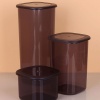 Biomak® 3lü Saklama Kabı - 1750-1200-550ML Koyu Şeffaf