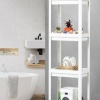 Biomak Shelf 3 Katlı  Raf Ünitesi -  Mutfak - Banyo  Depolama Rafı