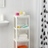 Biomak Shelf 3 Katlı  Raf Ünitesi -  Mutfak - Banyo  Depolama Rafı