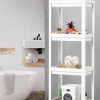 Biomak Shelf 3 Katlı  Raf Ünitesi -  Mutfak - Banyo  Depolama Rafı