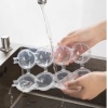 Biomak 4 Bölmeli  Küre Buz Topu Kalıbı -  Yuvarlak Buz Topu