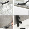 Biomak® İnce Kıl Temizlik Fırçası Banyo Mutfak Pencere Oluk Klozet Kenarı Kavisli Detay Temizleme Fırçası