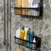 Biomak 2 Li Plastik Yapışkanlı Askılı Mutfak- Banyo Rafı Düzenleyici Duş Şampuanlık
