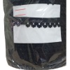 Biomak Çamaşır Lastiği Dantelli 1 cm 75 Metre 1 Top Siyah