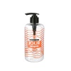 Biomak® Şeffaf Sıvı Sabunluk Yuvarlak Plastik Pompalı 500 ML