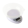 Biomak® Hazneli Lcd Ekran Hassas Ölçüm Sensörlü 5 Kg Kapasite Dijital Mutfak Terazisi Tartısı