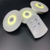 Biomak 3lü Uzaktan Kumandalı Yapışkanlı Kablosuz Led Spot Lambalar