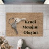 Biomak Dijital Baskı Kişiye Özel İç Kapı Dekorasyon Paspas  PS11222