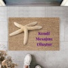 Biomak Dijital Baskı Kişiye Özel İç Kapı Dekorasyon Paspas  PS11224