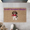 Biomak Dijital Baskı Kişiye Özel İç Kapı Dekorasyon Paspas  PS11229