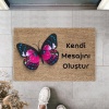 Biomak Dijital Baskı Kişiye Özel İç Kapı Dekorasyon Paspas  PS11234