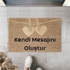 Biomak Dijital Baskı Kişiye Özel İç Kapı Dekorasyon Paspas  PS11243