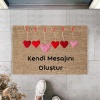 Biomak Dijital Baskı Kişiye Özel İç Kapı Dekorasyon Paspas  PS11244