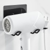 Biyomak® Fön Makine Askısı Siyah Yapışkanlı Fön Makine Tutucu