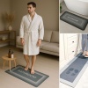 Biomak® Sihirli Süper Su Emici Kaymaz Tabanlı Uzun Paspas 40*120 cm