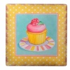 Biomak® Decotown Duvar Panosu 40*40 Cup Cake Muffin Motifli Duvar Süsü
