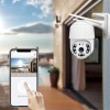 Biyomak® 20 MP HD Lens İç Dış Mekan Suya Danıklı IP Wifi Network Güvenlik Kamerası Wifi Kamera