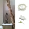Biomak® 100 Ledli 8 Fonksiyonlu 10 Metre Led Aydınlatma Dekor Lambası (beyaz)
