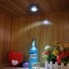 Biomak® Kablosuz Spot Pilli Dokunmatik Led Lamba 3 Ledli Dolap Lambası