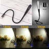 Biomak® USB Girişli 14 Ledli 3 Kademeli Dokunmatik Masa/Kitap Okuma Lambası Ledi Siyah