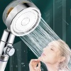 Biomak® Turbo Pervaneli ve Filtreli Su Tasarruflu 360 Derece Dönebilen Tazyikli Duş Başlığı