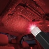 Biomak® Kırmızı Ayak Altı Tavan Led Araç içi Aydınlatma Oto Araba İç Disko Ayarlanır USB Lamba Işık