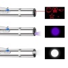 Biomak® Usb İle Şarj Edilebilen 3In 1 Kırmızı Işık +Beyaz Led Meşale Işık + Uv El Feneri Kedi Lazeri