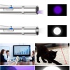 Biomak® Usb İle Şarj Edilebilen 3In 1 Kırmızı Işık +Beyaz Led Meşale Işık + Uv El Feneri Kedi Lazeri