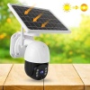 Biyomak® Solar Panelli Su Geçirmez Gece Görüş Destekli Wifi Bağlantılı Güvenlik Kamerası