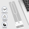 Biomak® Ayarlanabilir Plastik Dizüstü Destek Tabanı Katlanabilir Taşınabilir Laptop Sehpası Yükselti