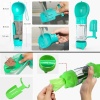 Biomak® Taşınabilir Hazneli Mama Kaplı ,Kaka Poşetli Kedi,Köpek Suluğu-300ml