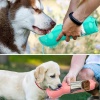 Biomak® Taşınabilir Hazneli Mama Kaplı ,Kaka Poşetli Kedi,Köpek Suluğu-300ml
