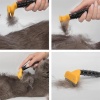Biomak® Fubminator Kedi Köpek Tüy Toplama Tarağı  Kaşıma Aparatı 4,5 Cm