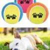 Biomak®  3lü Renkli Desenli Tenis Topu Kedi Köpek Oyuncağı