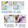 Biomak® Silikon Jel Fırçalı Kedi Köpek Pati Ayak Temizleme Kovası Büyük