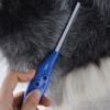 Biomak® Tüy Açıcı Kedi Köpek Tarağı Tek Taraflı Metal Dişli Evcil Hayvan Bakım Fırçası