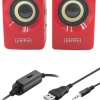 N62 1+1 Multimedia USB ve Jacklı Mini Hoparlör Yüksek Stereo Ses Sistemi