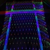 Biomak® 1x2 Metre Dekoratif File Ağ Perde 192 LED 8 Animasyonlu Farklı Işık Modu RGB Fişli