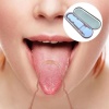 Biomak® Bakır Oil Pulling Yağ Çekme Dil Plak Temizleme Aleti Dil Fırçası Sıyırıcı Dil Kaşığı