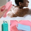 Biomak® Kendiliğinden Askılı Peeling ve Masaj Etkili Silikon Banyo Vücut Fırçası