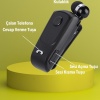 Biomak® Telefon Bağlantılı Makaralı Kulaklıklı Bluetooth Kulaklık